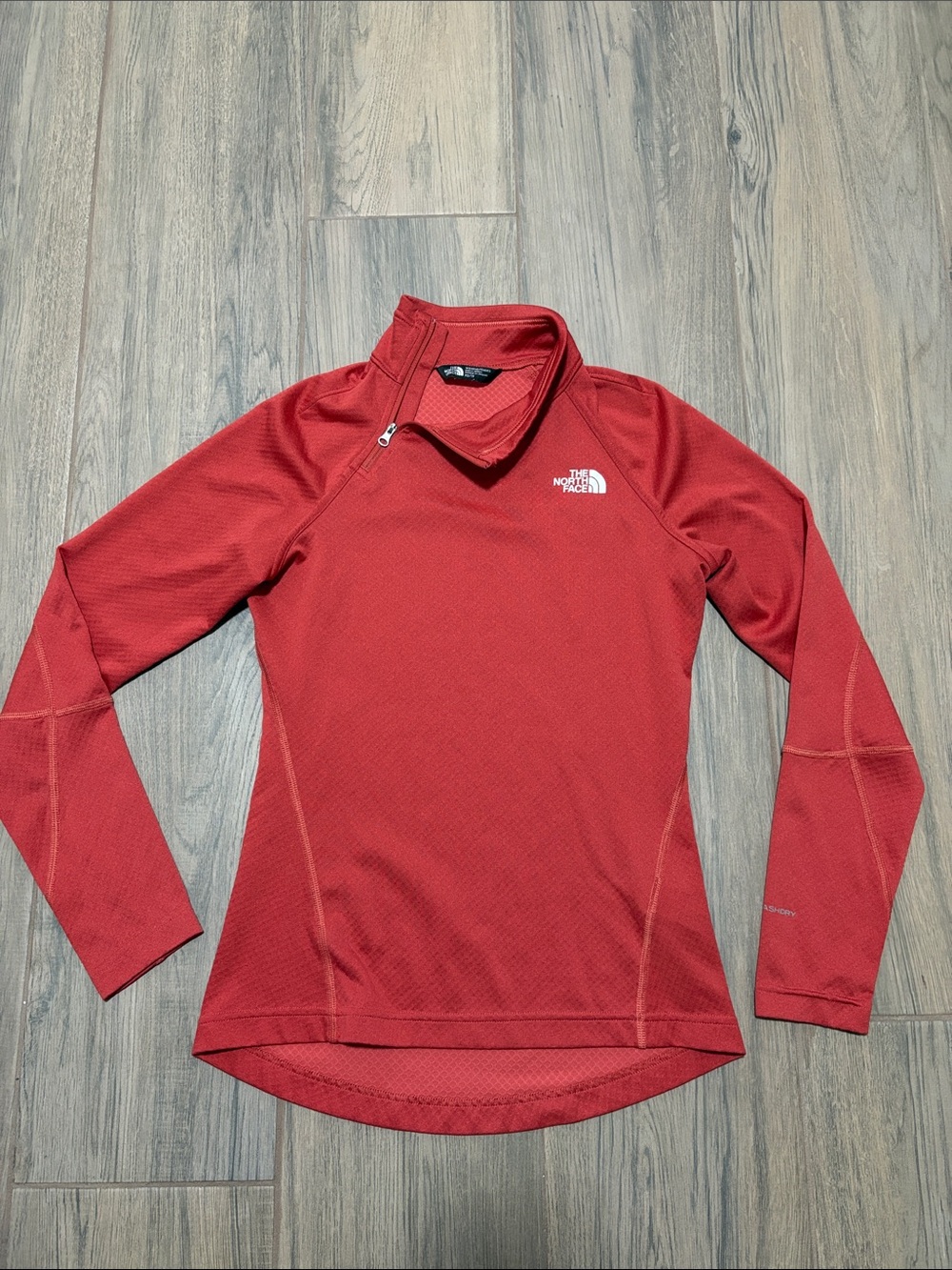 The North Face Women’s Orange Side Zip Active Pullover size XS